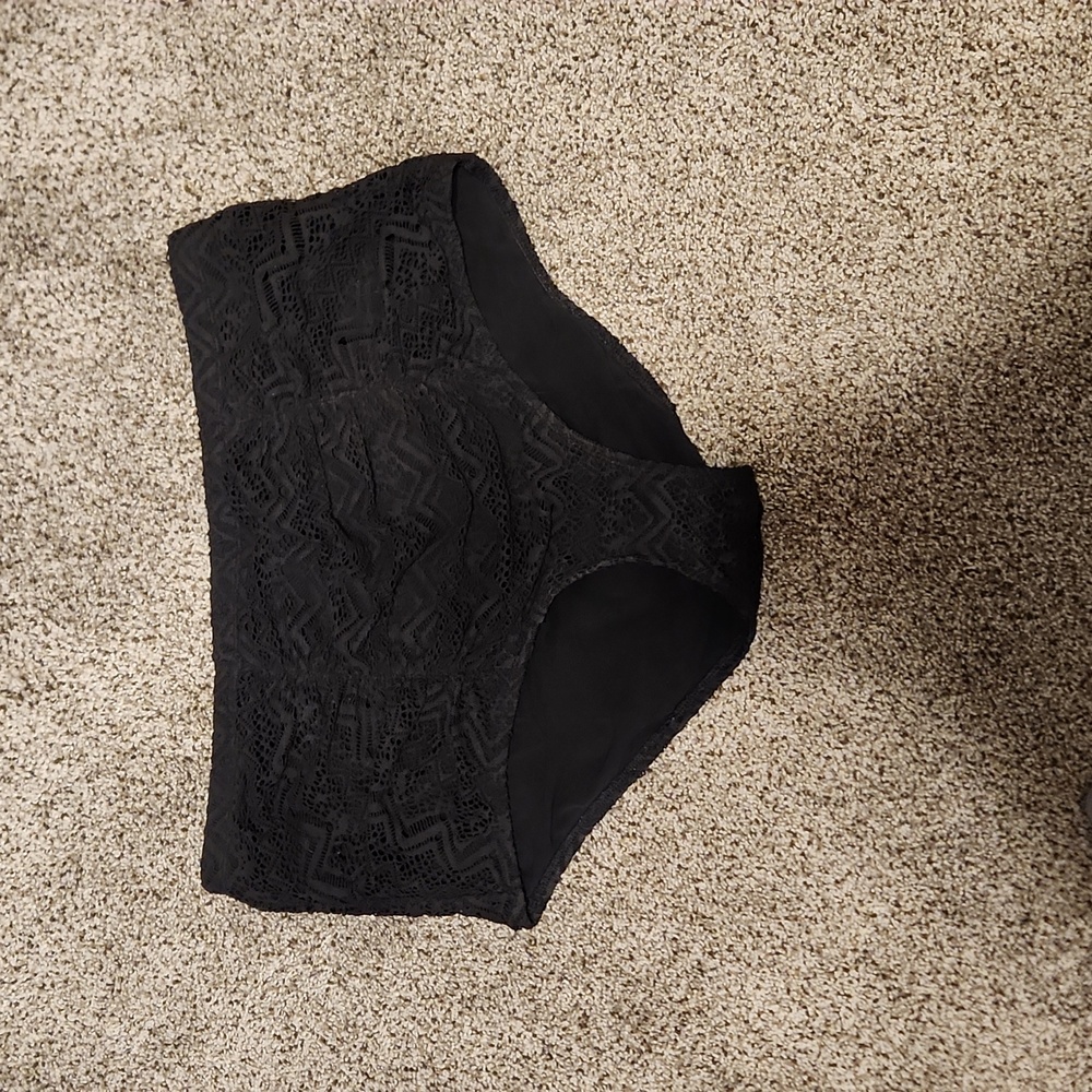 Torrid high waisted ruched bottoms